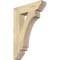 Ekena Millwork Imperial Slat Rough Sawn Bracket, Douglas Fir, 4"W x 18"D x 26"H BKT04X18X26IMP06RDF - alternate 1